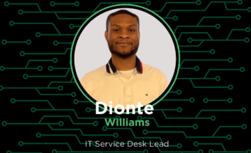 Employee Spotlight: Dionte Williams, Service Desk Lead